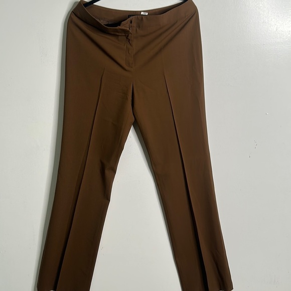 Lafayette 148 New York virgin wool brown pants size 6 - Picture 4 of 11